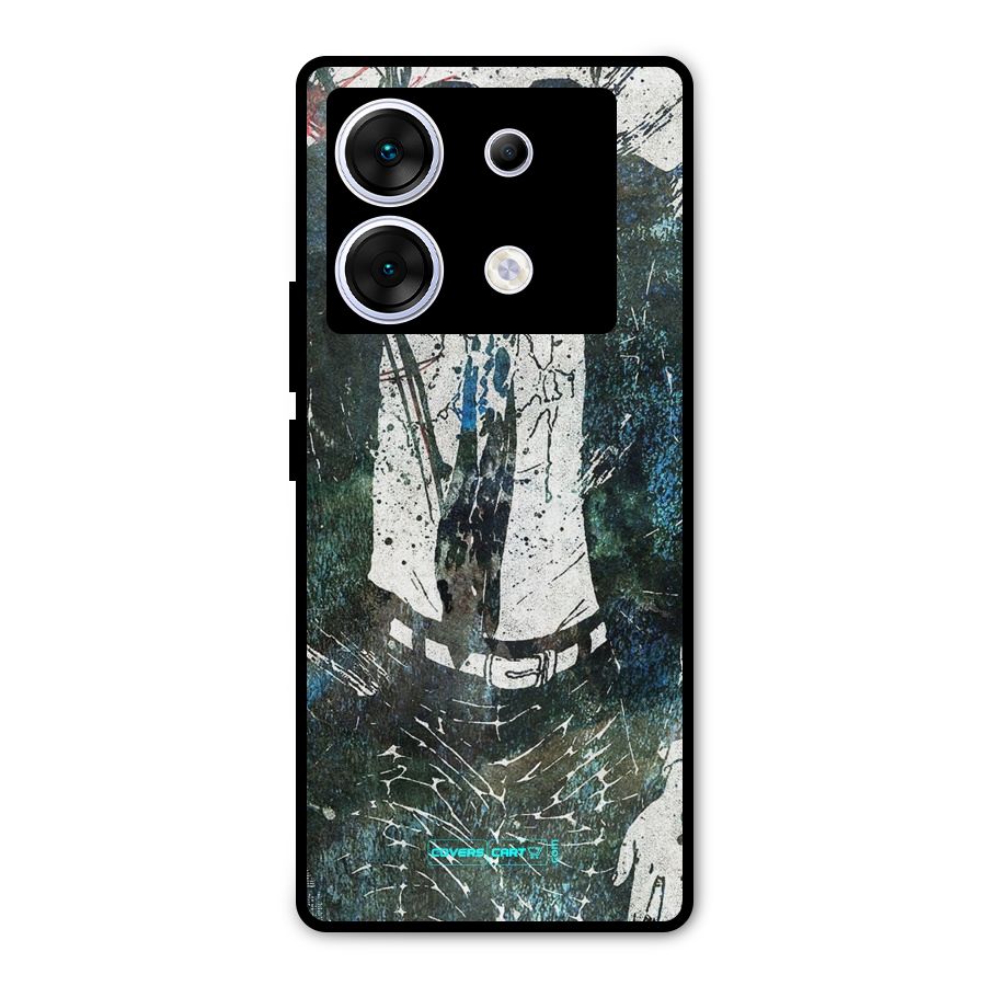 Skeleton in a Suit Metal Back Case for Infinix Zero 30 5G