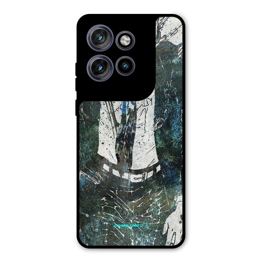 Skeleton in a Suit Metal Back Case for Motorola Edge 50 Neo