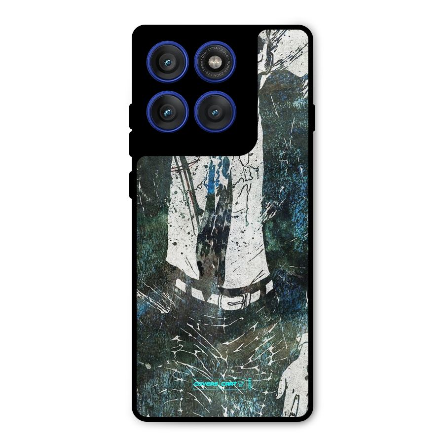 Skeleton in a Suit Metal Back Case for Motorola Edge 60 Pro