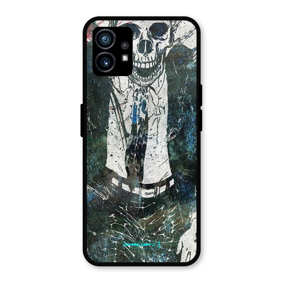 Skeleton in a Suit Metal Back Case for Nothing Phone 1