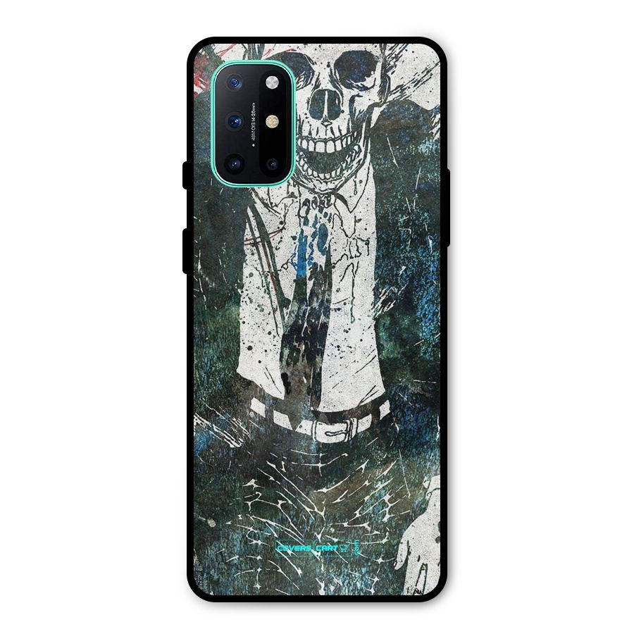 Skeleton in a Suit Metal Back Case for OnePlus 8T