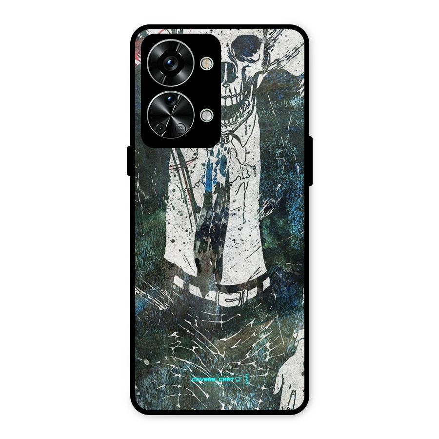 Skeleton in a Suit Metal Back Case for OnePlus Nord 2T