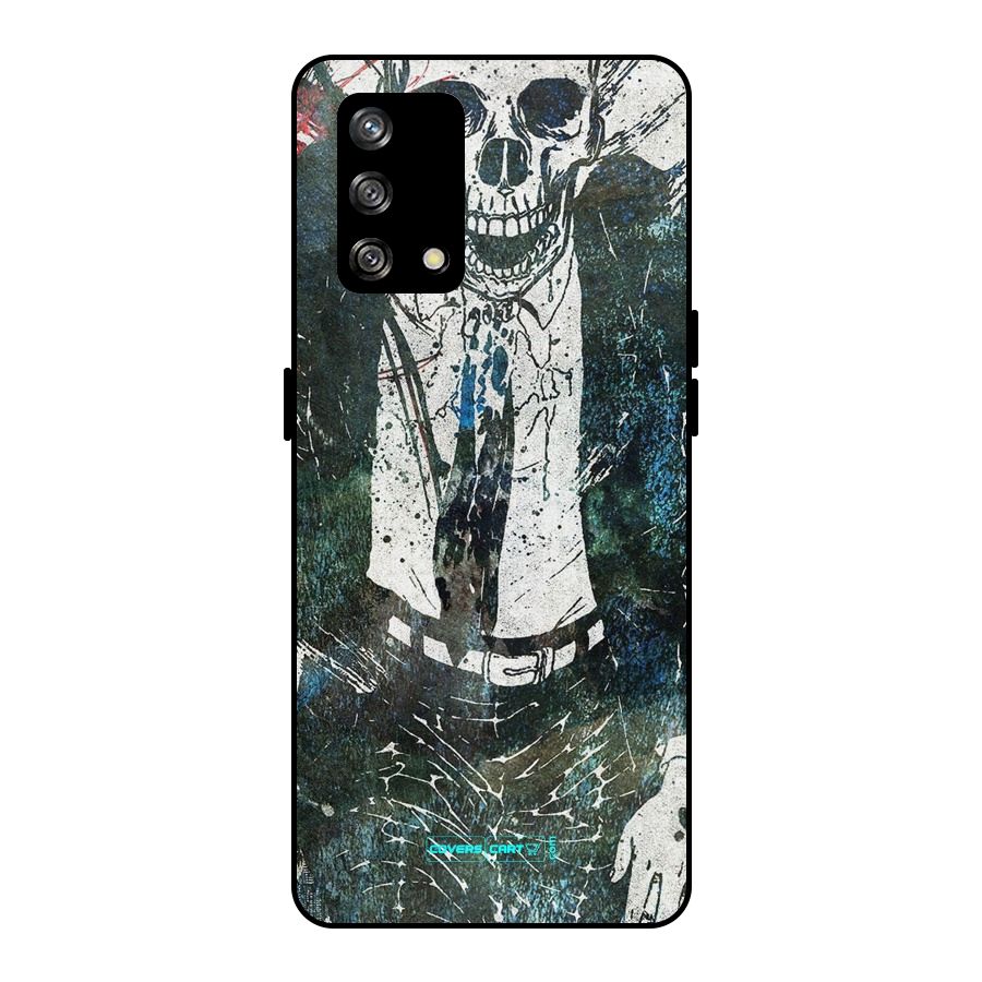 Skeleton in a Suit Metal Back Case for Oppo F19