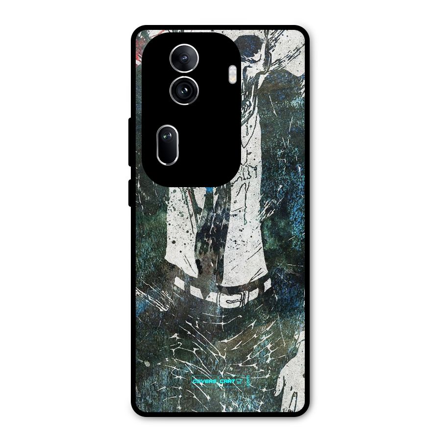 Skeleton in a Suit Metal Back Case for Oppo Reno11 Pro 5G
