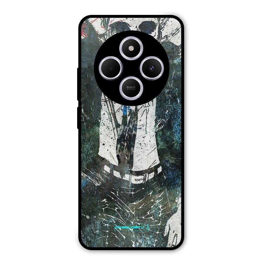 Skeleton in a Suit Metal Back Case for Poco C75 5G