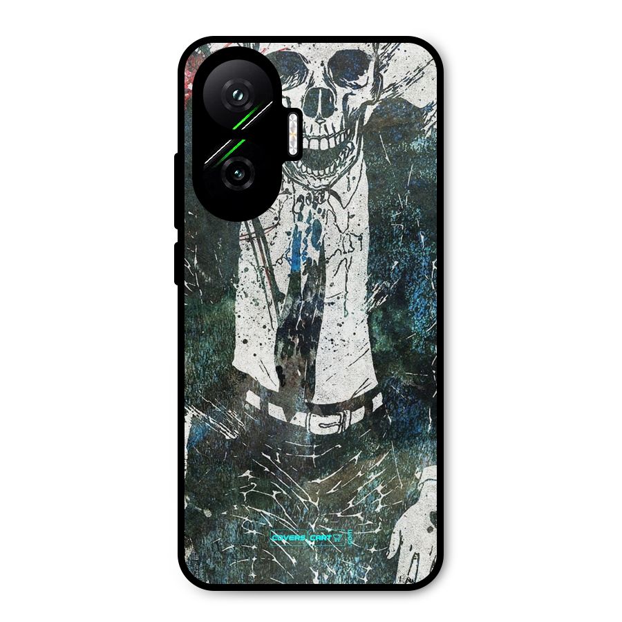 Skeleton in a Suit Metal Back Case for Poco F7
