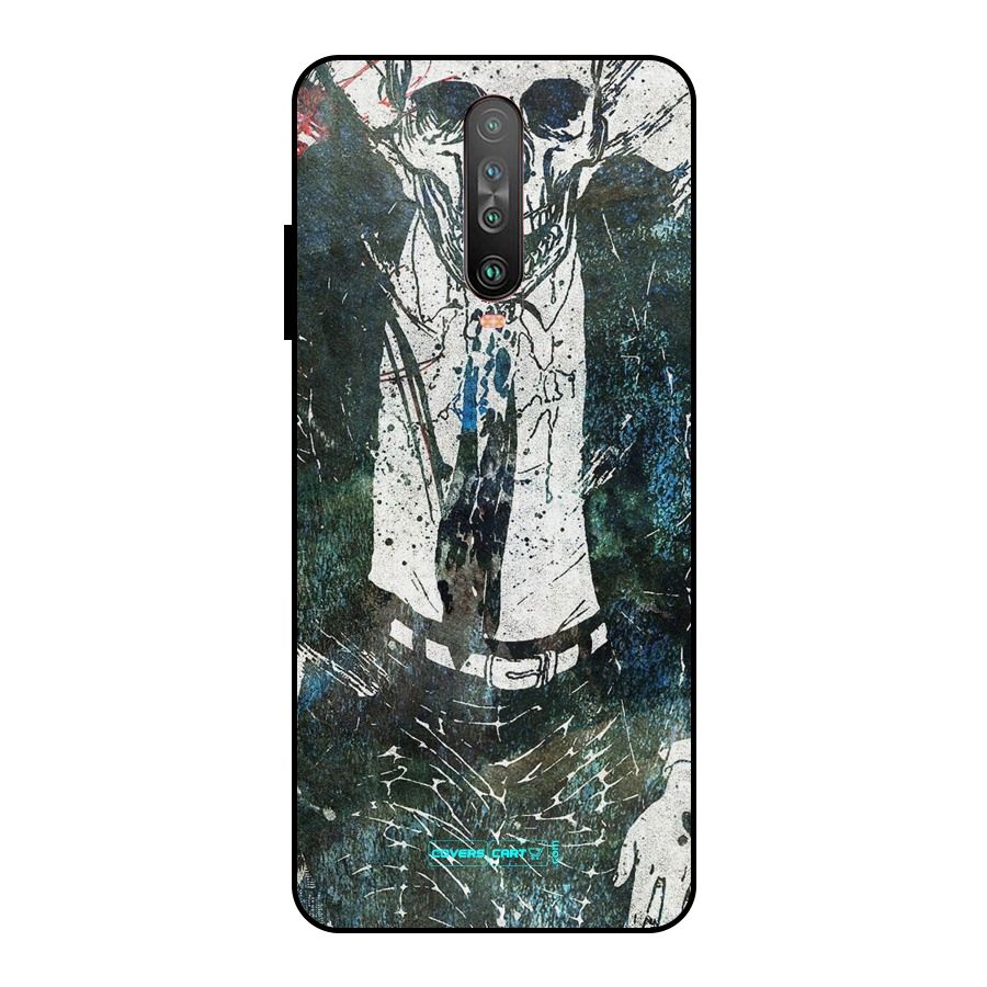 Skeleton in a Suit Metal Back Case for Poco X2