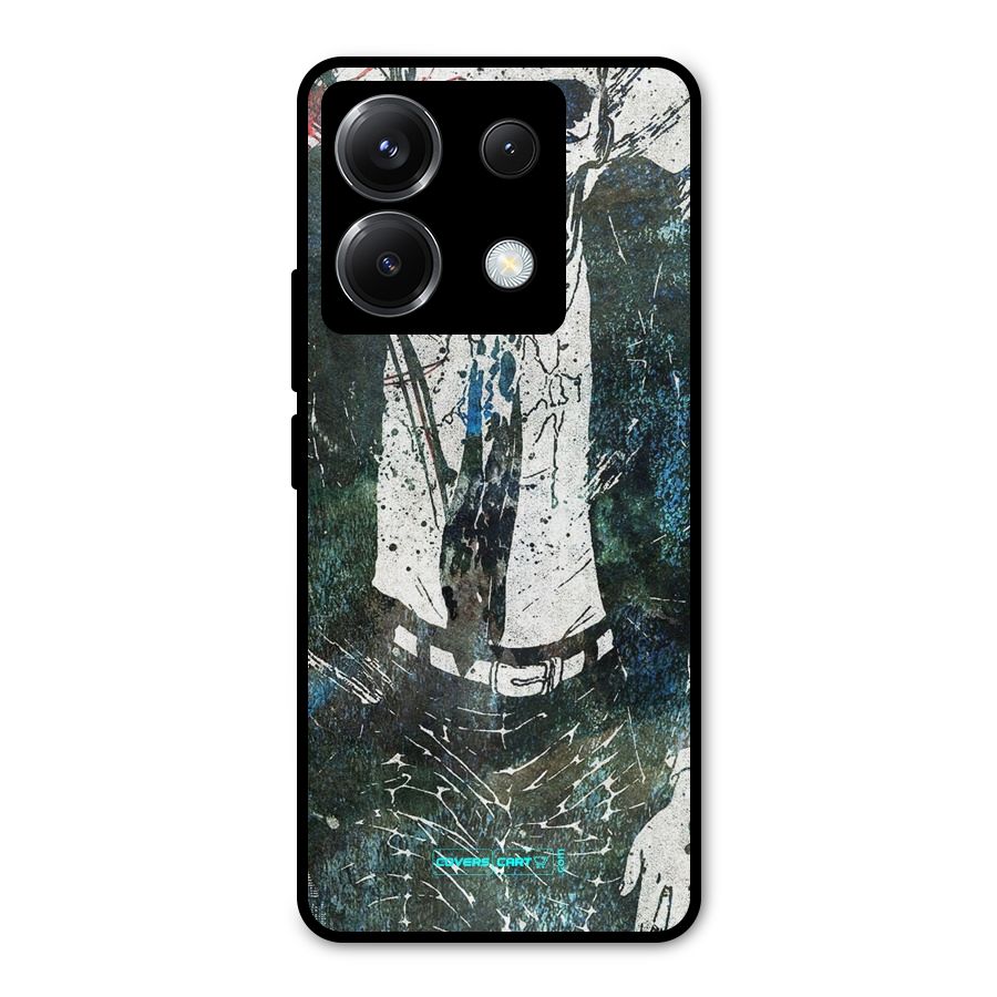 Skeleton in a Suit Metal Back Case for Poco X6