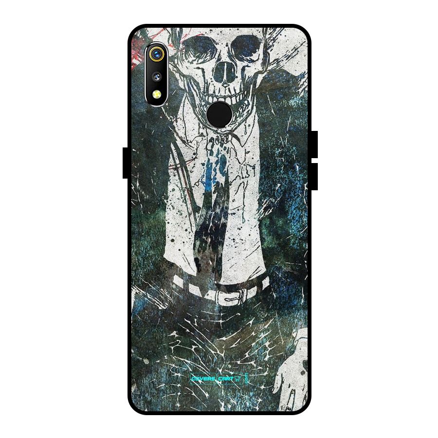 Skeleton in a Suit Metal Back Case for Realme 3i