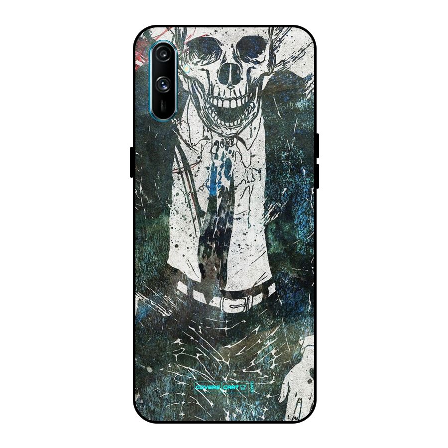 Skeleton in a Suit Metal Back Case for Realme C3