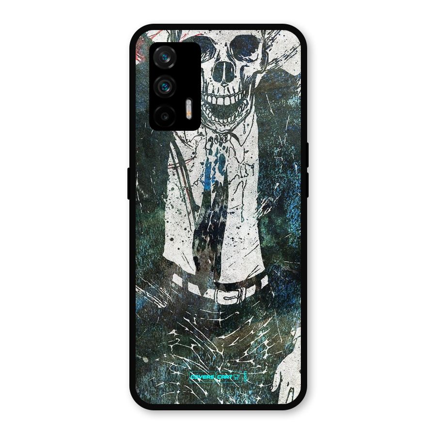 Skeleton in a Suit Metal Back Case for Realme GT 5G