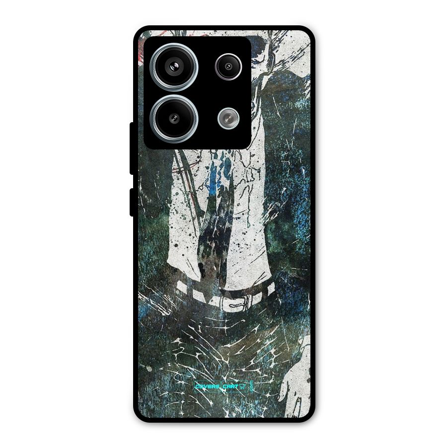 Skeleton in a Suit Metal Back Case for Redmi Note 13 Pro 5G