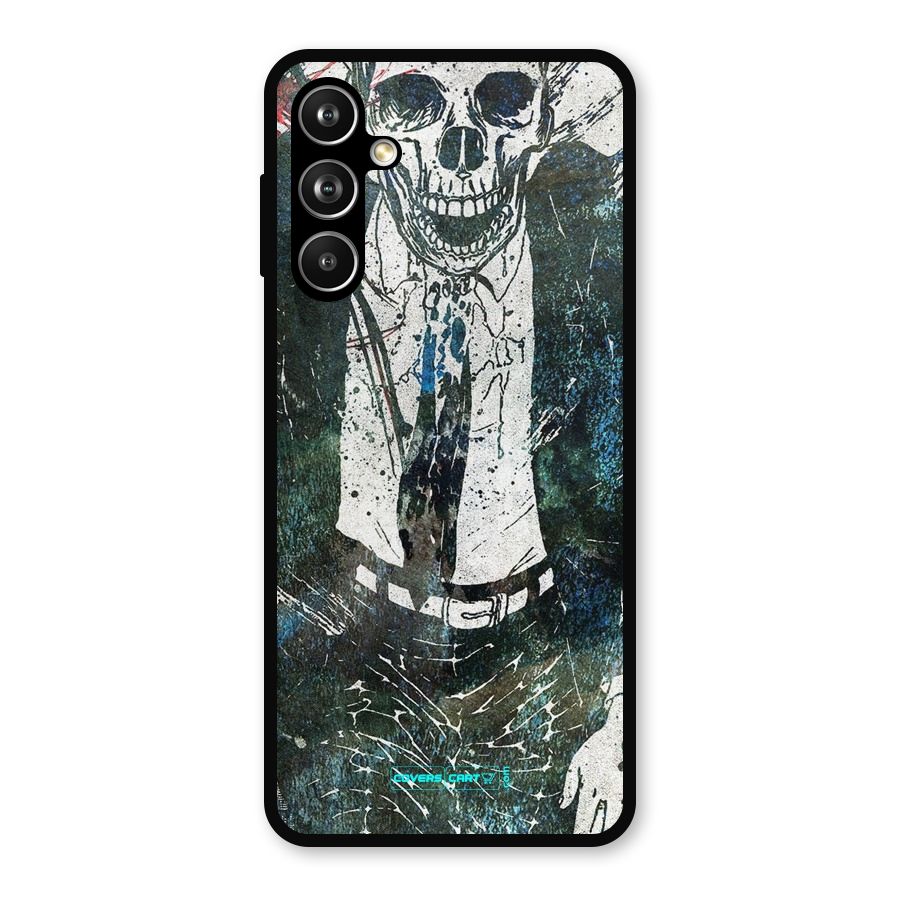 Skeleton in a Suit Metal Back Case for Samsung Galaxy M54