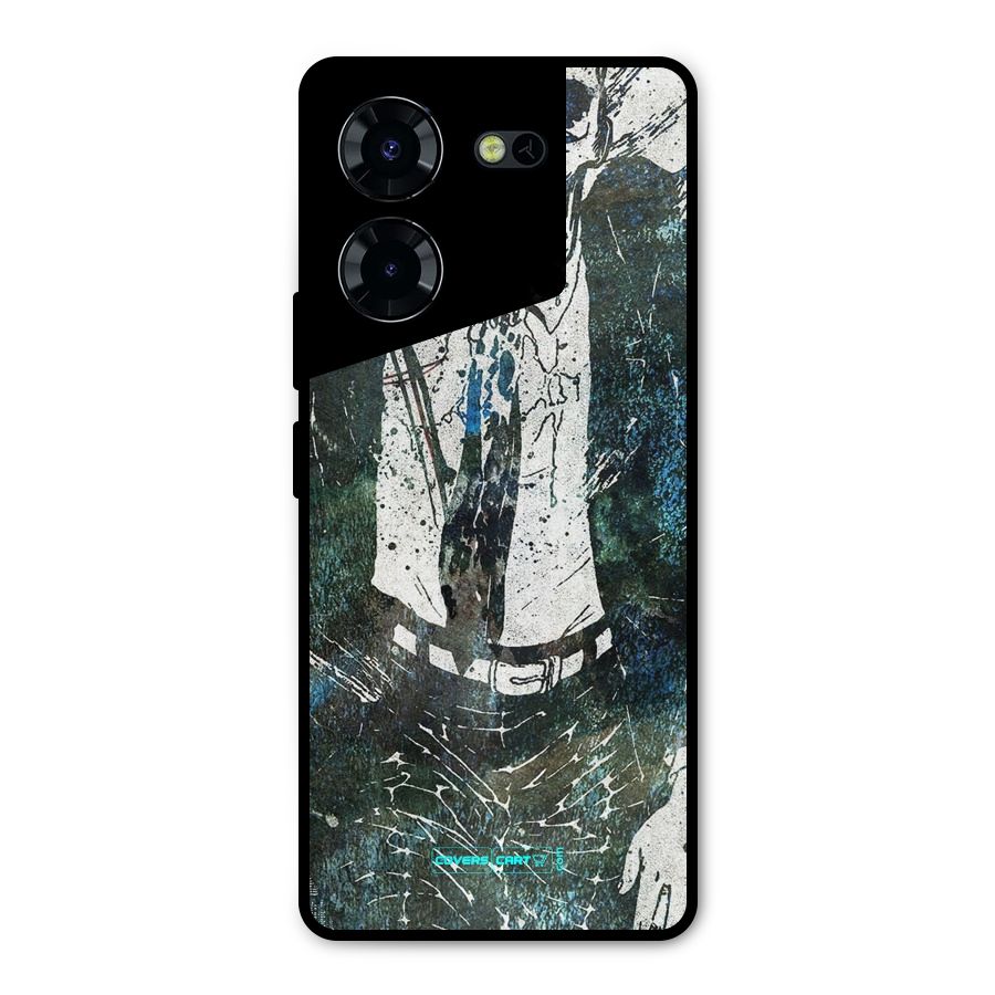 Skeleton in a Suit Metal Back Case for Tecno Pova 5 Pro 5G