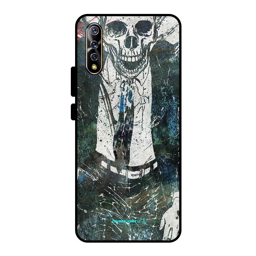 Skeleton in a Suit Metal Back Case for Vivo S1