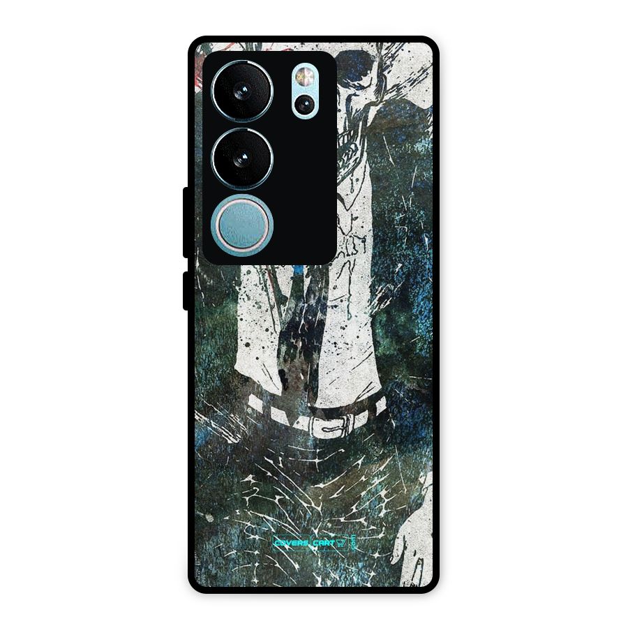 Skeleton in a Suit Metal Back Case for Vivo V29