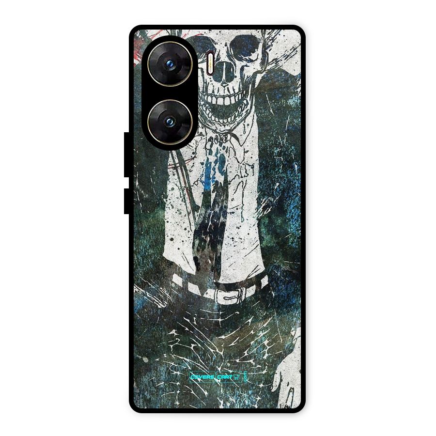 Skeleton in a Suit Metal Back Case for Vivo V29e