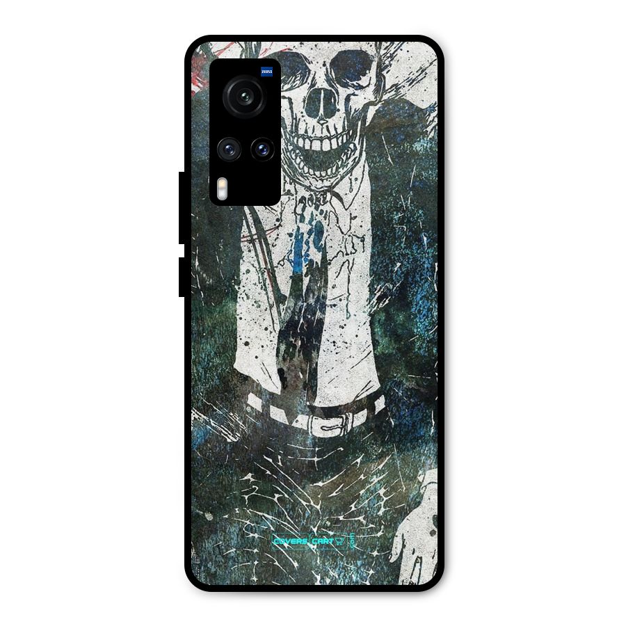 Skeleton in a Suit Metal Back Case for Vivo X60