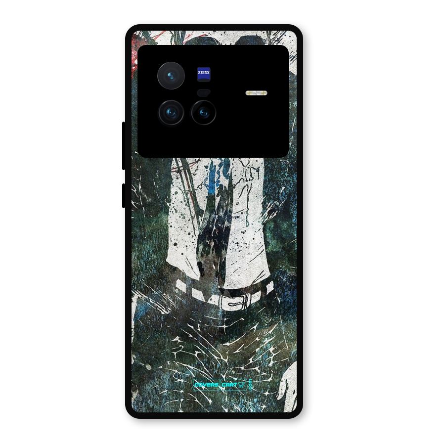 Skeleton in a Suit Metal Back Case for Vivo X80