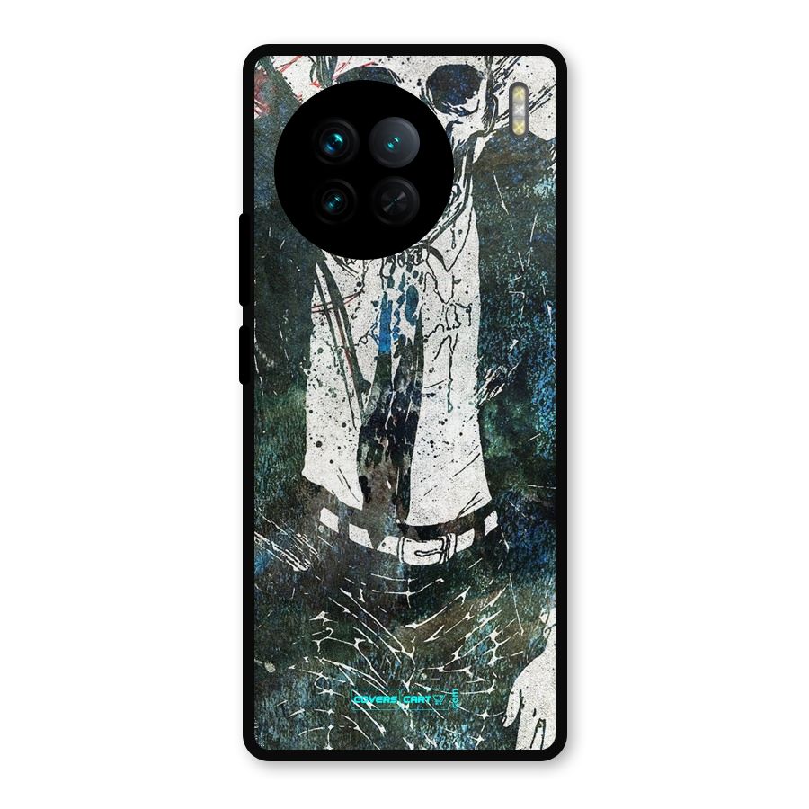 Skeleton in a Suit Metal Back Case for Vivo X90