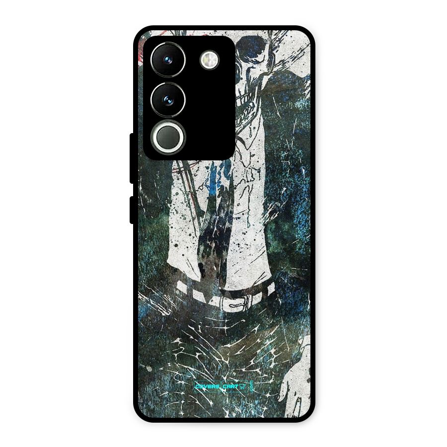 Skeleton in a Suit Metal Back Case for Vivo Y200