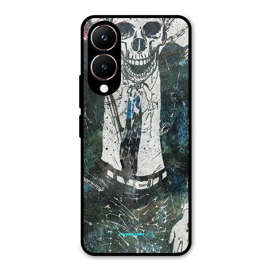 Skeleton in a Suit Metal Back Case for Vivo Y28