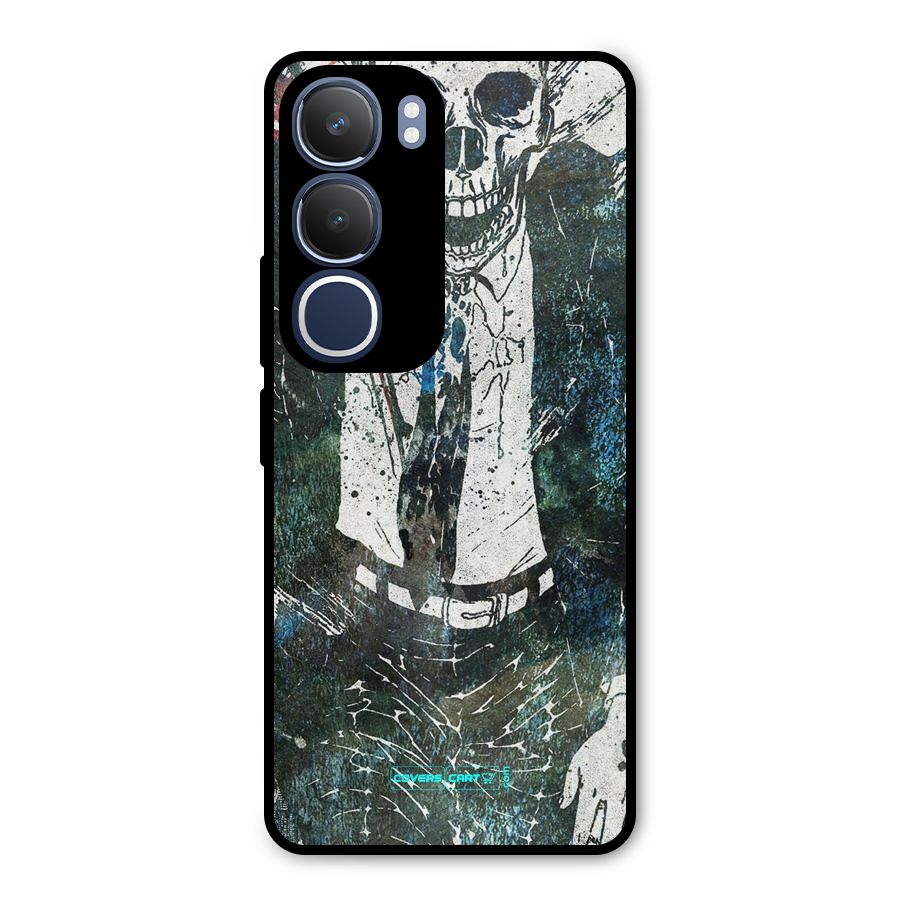Skeleton in a Suit Metal Back Case for Vivo Y29