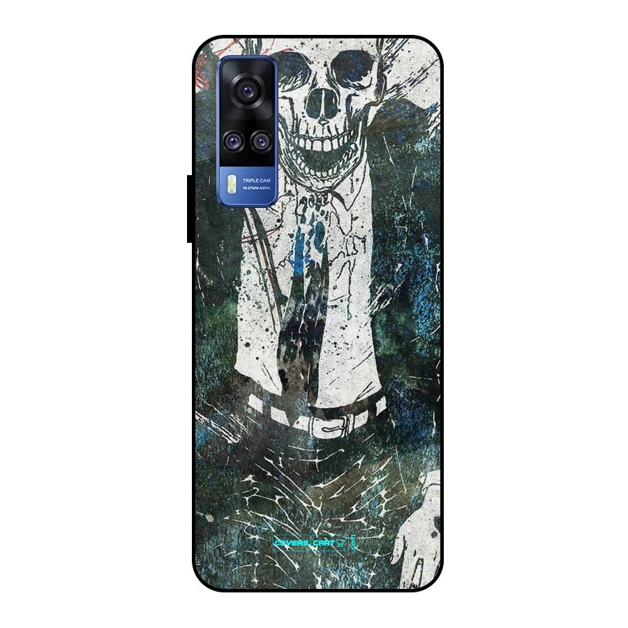 Skeleton in a Suit Metal Back Case for Vivo Y51