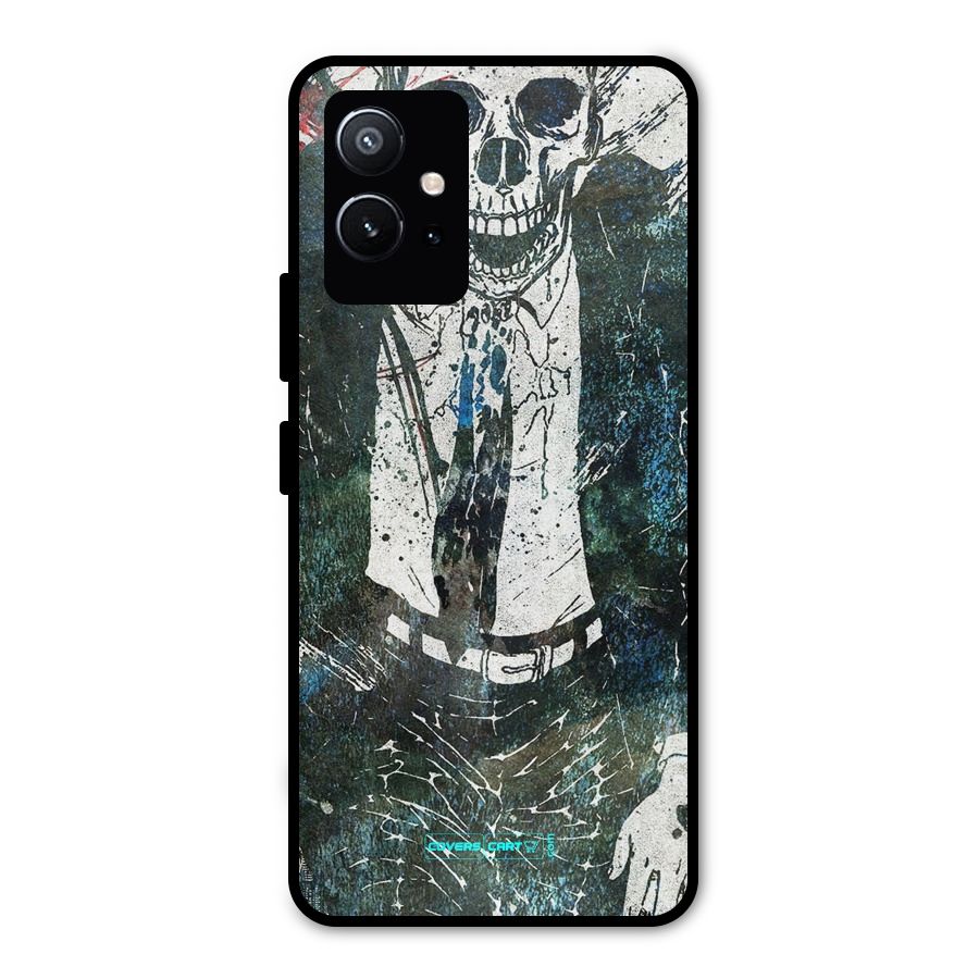 Skeleton in a Suit Metal Back Case for Vivo Y75 5G
