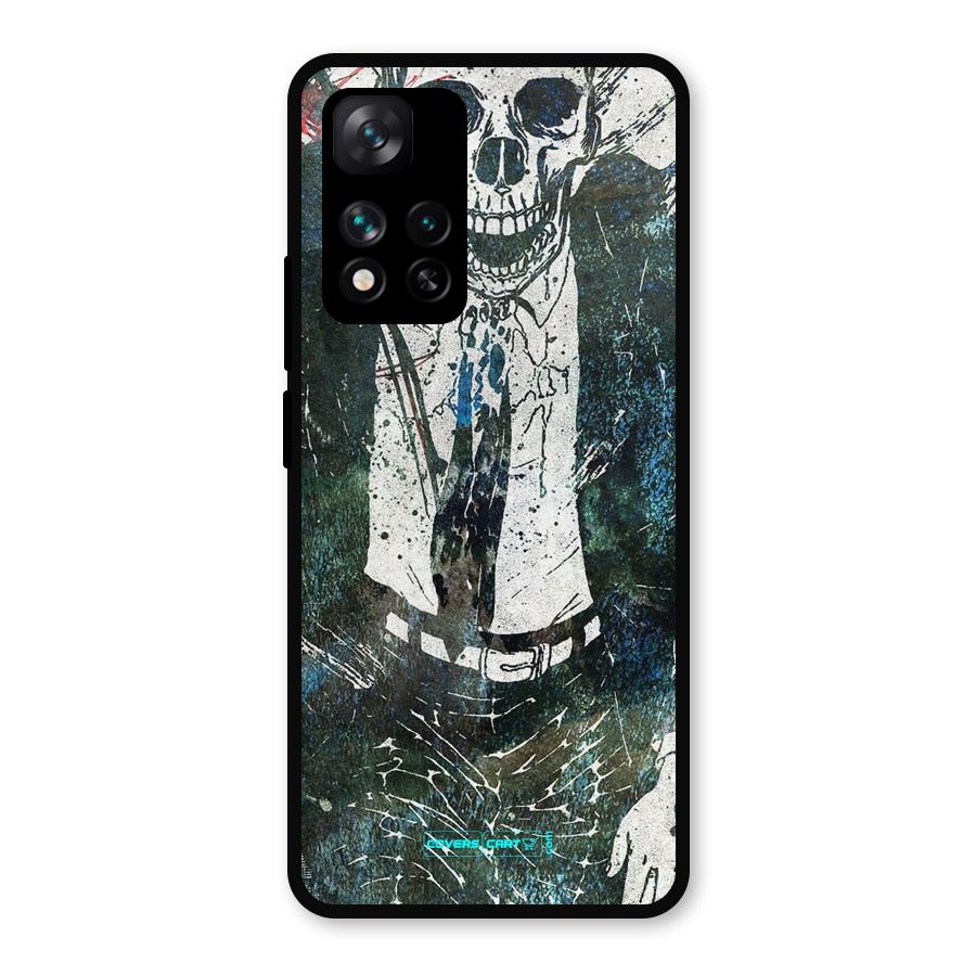 Skeleton in a Suit Metal Back Case for Xiaomi 11i Hypercharge 5G