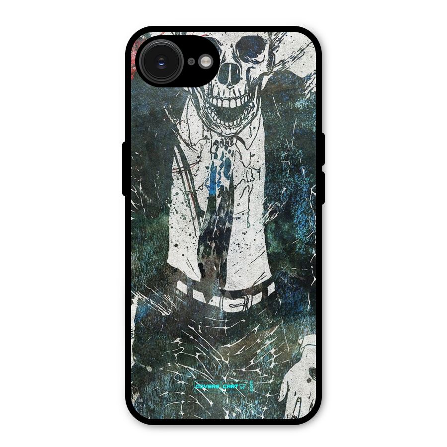 Skeleton in a Suit Metal Back Case for iPhone 16e