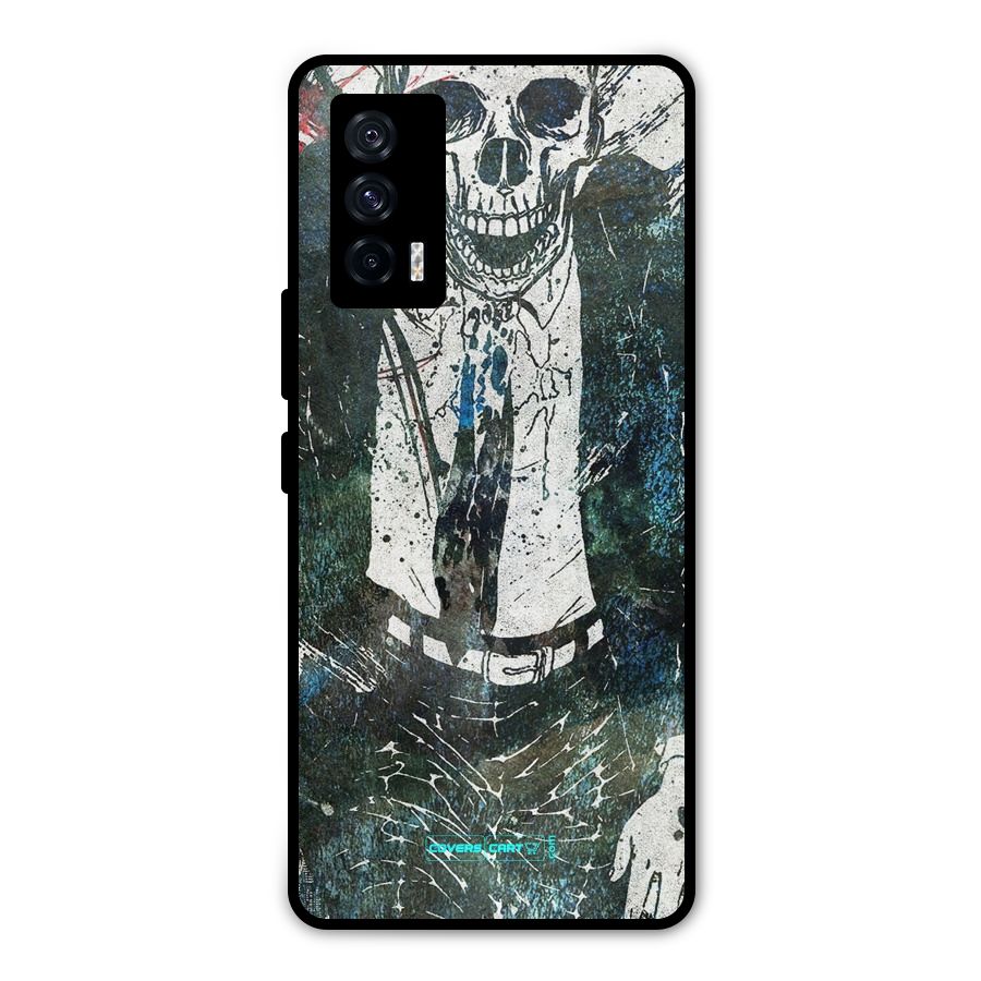 Skeleton in a Suit Metal Back Case for iQOO 7 5G