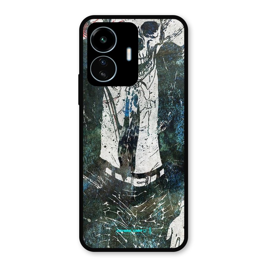 Skeleton in a Suit Metal Back Case for vivo iQOO Z6 Lite 5G