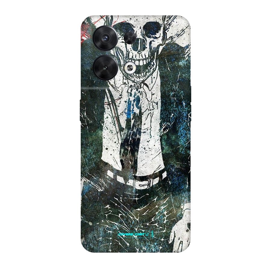 Skeleton in a Suit Original Polycarbonate Back Case for Oppo Reno8 5G