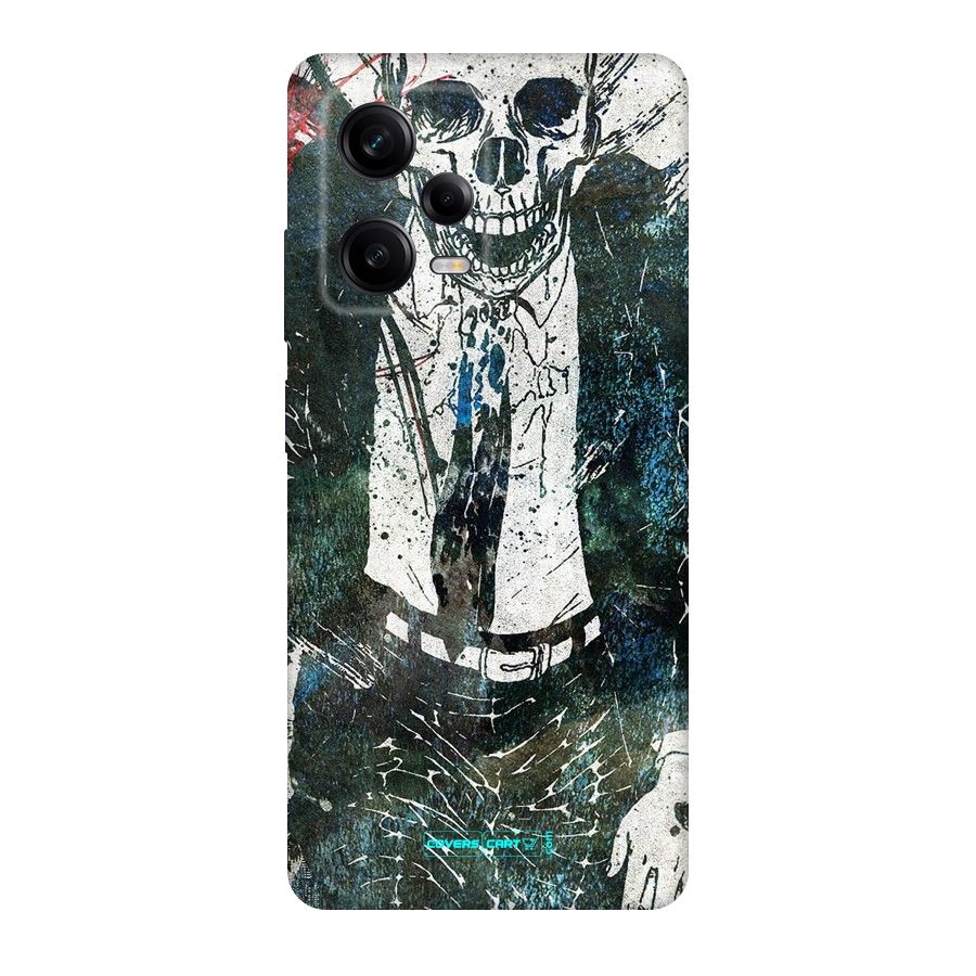 Skeleton in a Suit Original Polycarbonate Back Case for Redmi Note 12 Pro