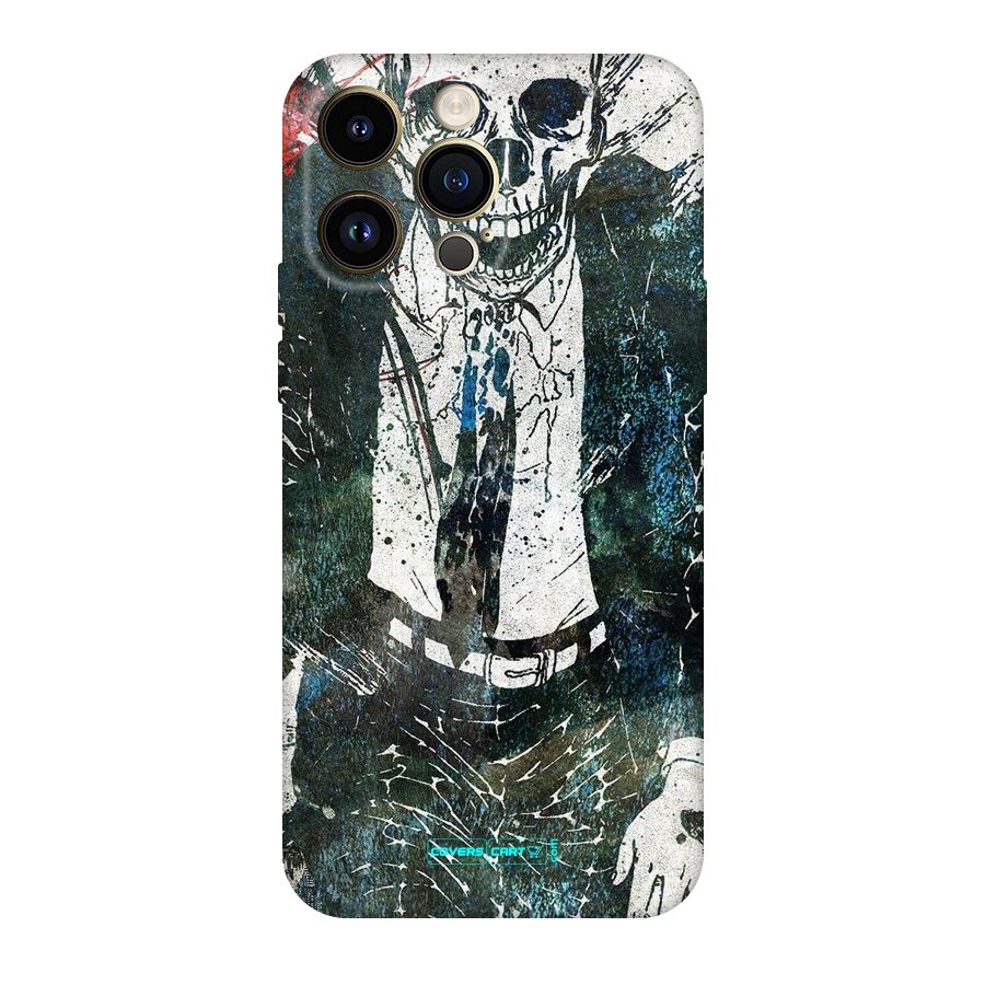 Skeleton in a Suit Original Polycarbonate Back Case for iPhone 14 Pro Max