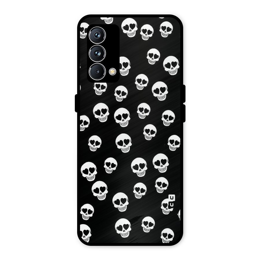 Skull Heart Metal Back Case for Realme GT Master Edition