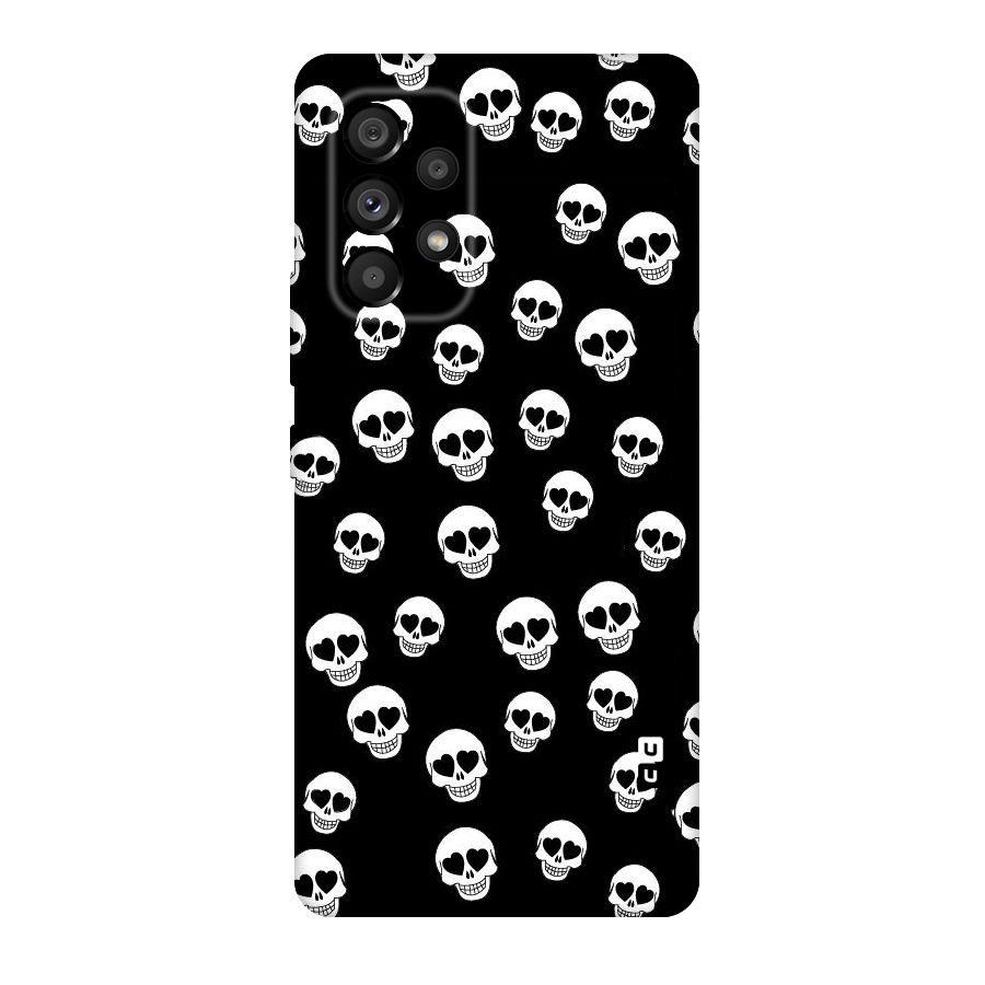Skull Heart Original Polycarbonate Back Case for Galaxy A53 5G