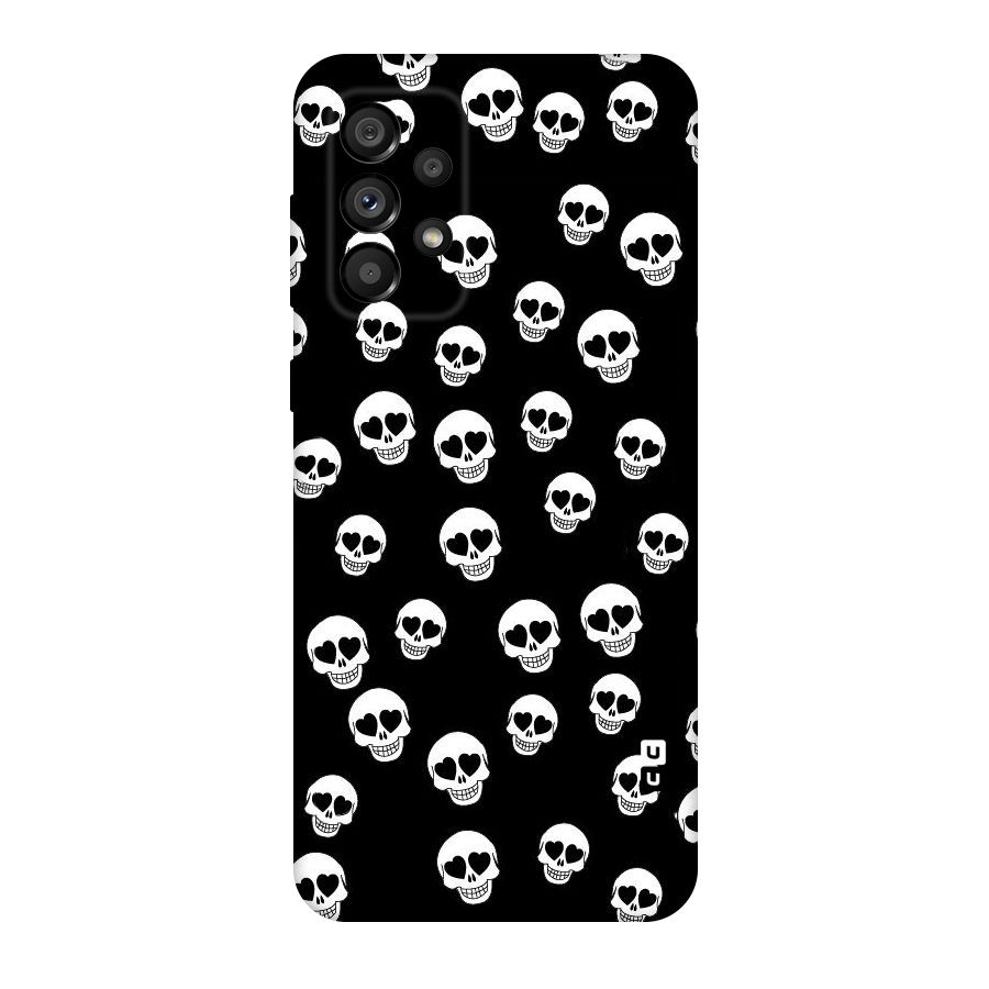 Skull Heart Original Polycarbonate Back Case for Galaxy A73 5G