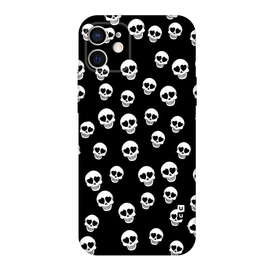 Skull Heart Original Polycarbonate Back Case for iPhone 12