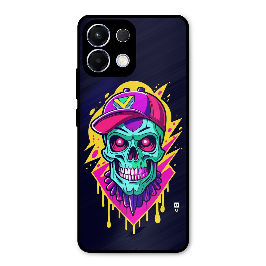 Skull In Cap Metal Back Case for Oppo K13