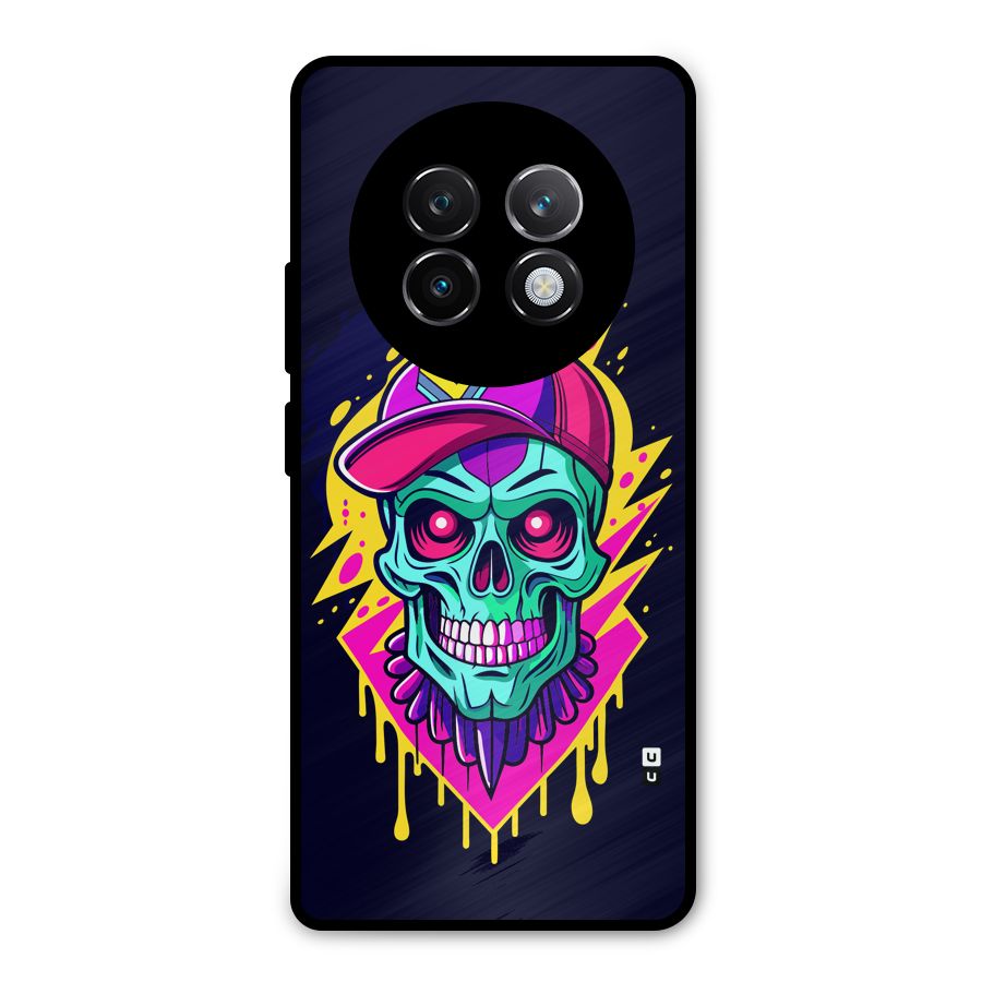 Skull In Cap Metal Back Case for Realme 13 Plus