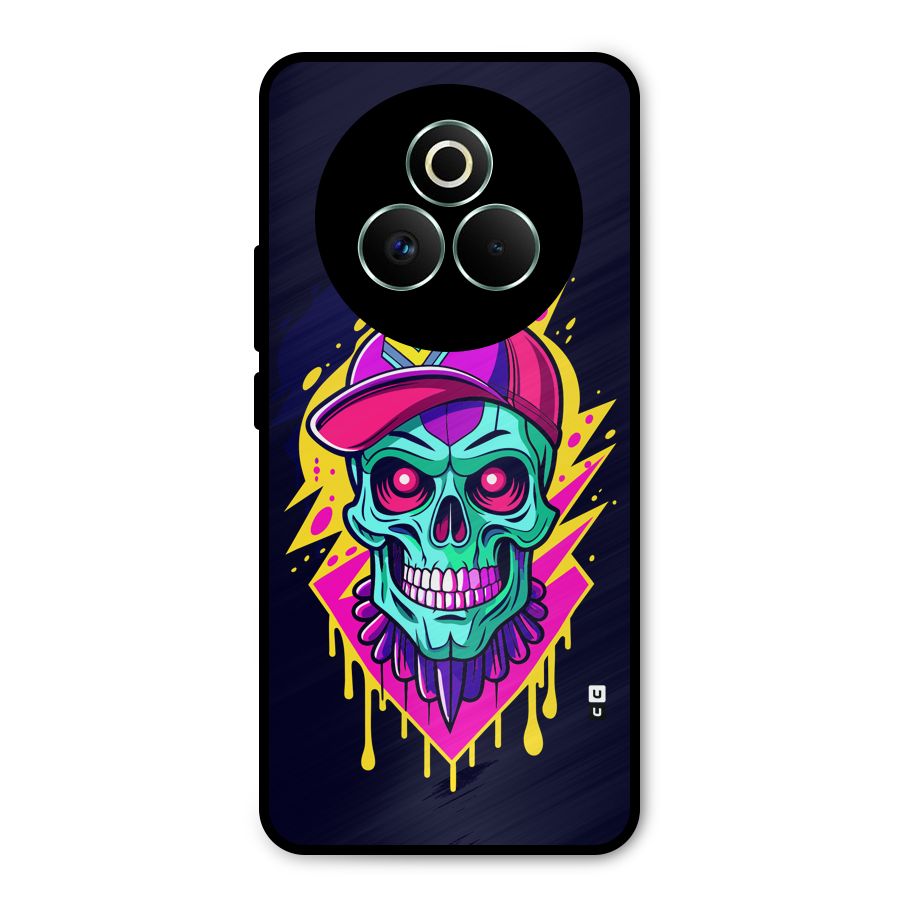 Skull In Cap Metal Back Case for Realme P3 Pro