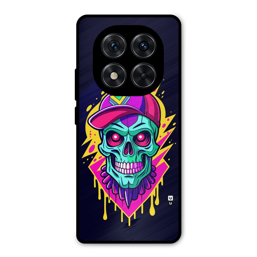 Skull In Cap Metal Back Case for Redmi Note 14 Pro 5G