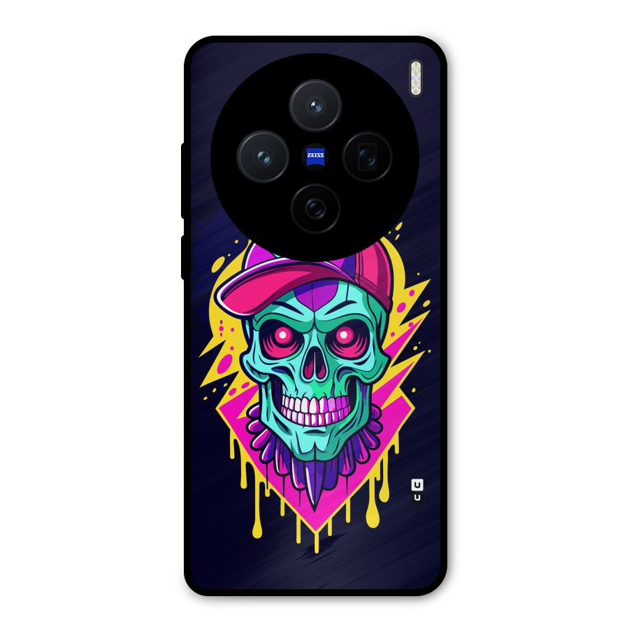 Skull In Cap Metal Back Case for Vivo X200