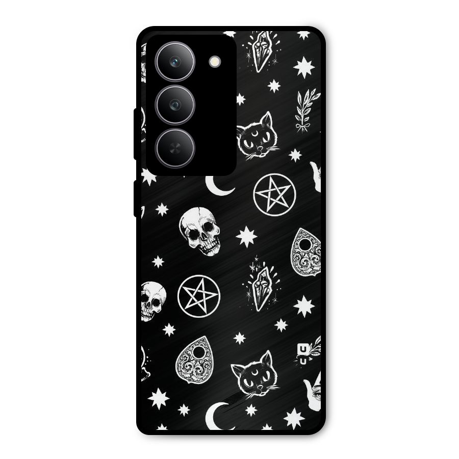 Skull Moon Design Metal Back Case for Realme P3x