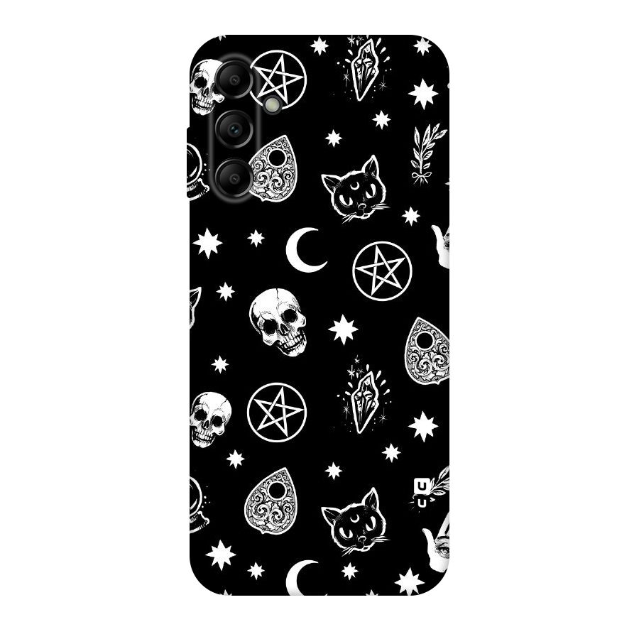 Skull Moon Design Original Polycarbonate Back Case for Galaxy A14 5G