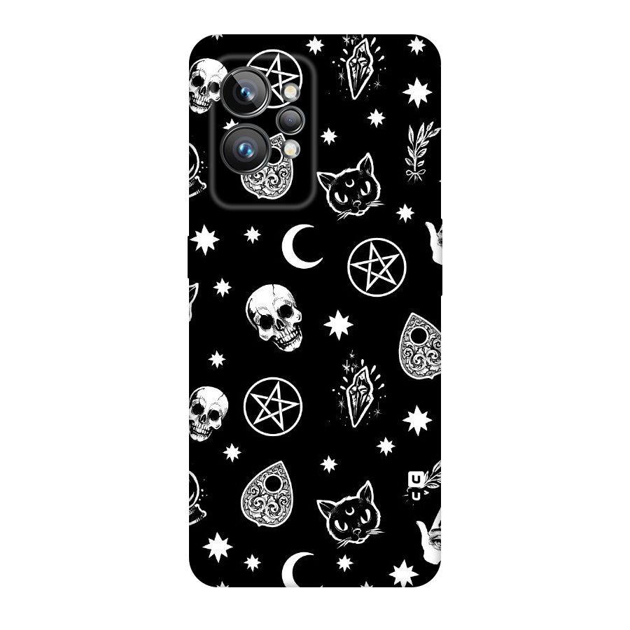 Skull Moon Design Original Polycarbonate Back Case for Realme GT2 Pro