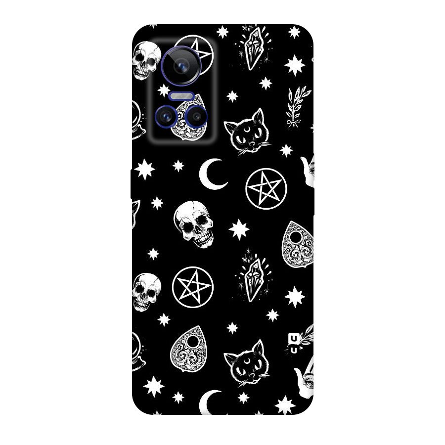 Skull Moon Design Original Polycarbonate Back Case for Realme GT Neo 3