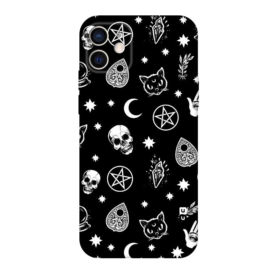 Skull Moon Design Original Polycarbonate Back Case for iPhone 12